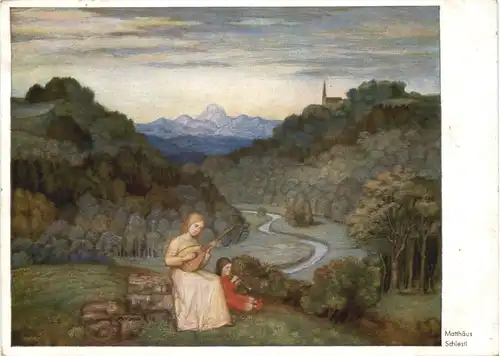 Künstler Ak - Matthäus Schiestl -679120