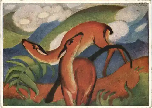 Künstler Ak Franz Marc -679140