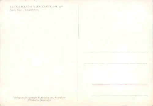 Künstler Ak Franz Marc -679134