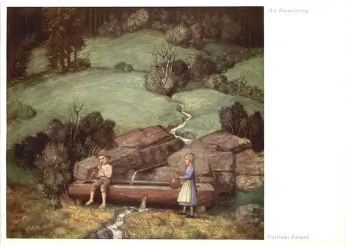 Künstler Ak - Matthäus Schiestl -679108