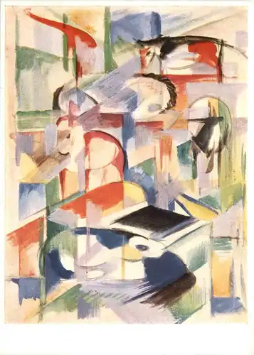 Künstler Ak Franz Marc -679128