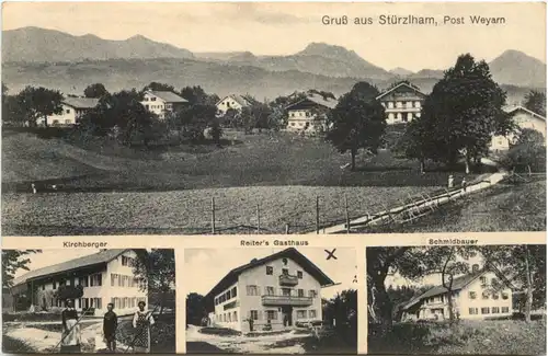 Gruss aus Stürzlham - Post Weyarn -679260