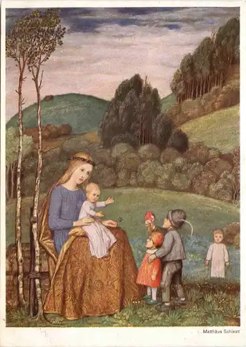 Künstler Ak - Matthäus Schiestl -679118