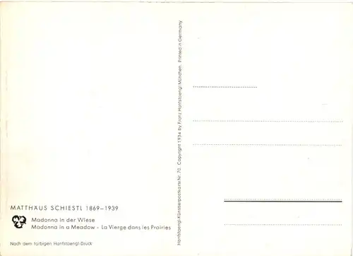 Künstler Ak - Matthäus Schiestl -679116