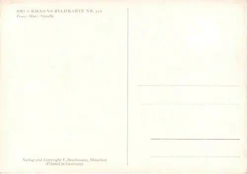 Künstler Ak Franz Marc -679136