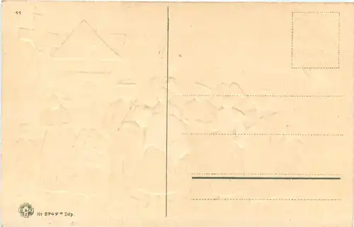 Taufe im Elsass - Prägekarte -679342