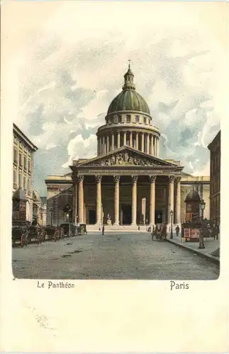 Paris - Le Pantheon - Litho -679318
