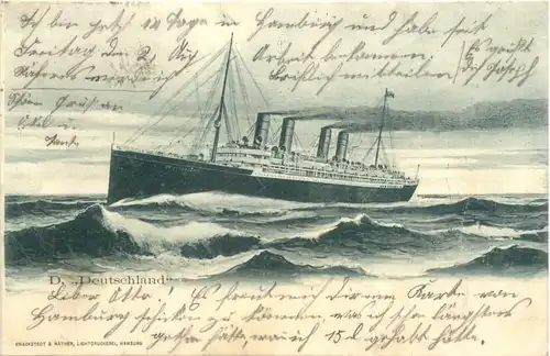 Dampfer Deutschland -679370