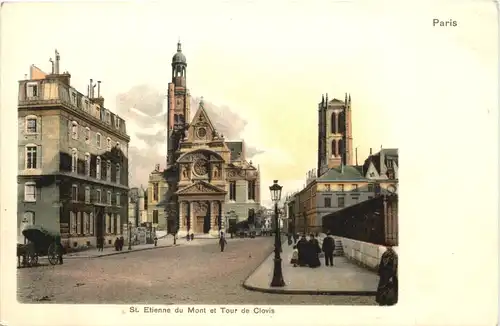 Paris - St. Etienne du Mont - Litho -679326