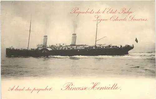 Postdampfer Princesse Henriette -679366