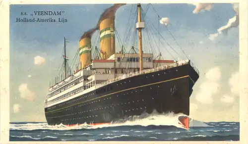 SS Veendam - Holland Amerika Lijn -679542