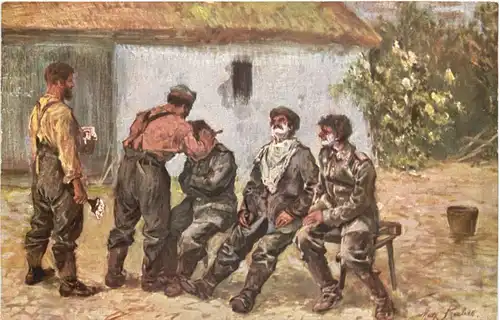 WW1 - Der Feldbarbier -679486