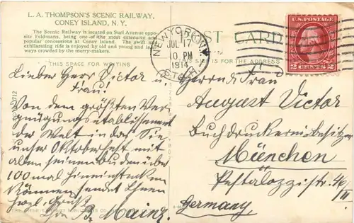 Coney Island - L.A. Thompsons Scenic Railway -679628