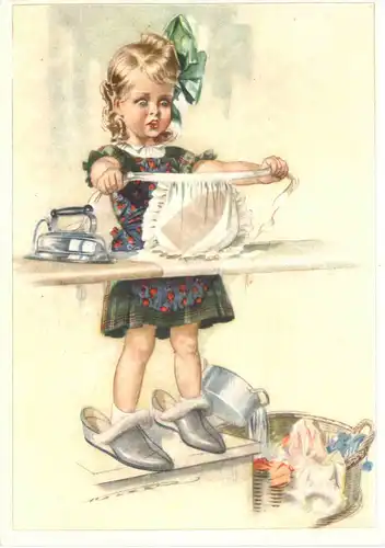 Kinder Künstlerkarte -679556