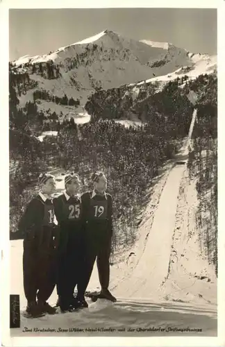 Oberstdorf - Skispringer 1950 -679636