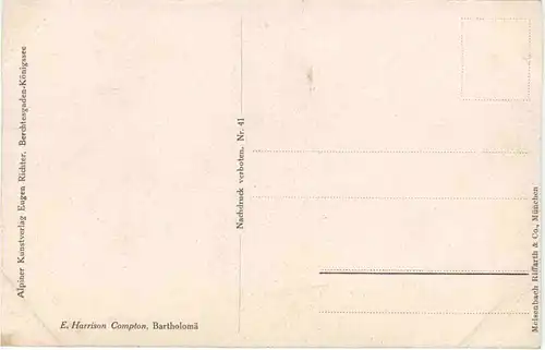 Bartholomä - Künstler Ak Compton -679736