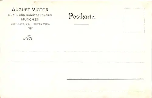 München - August Victor - Buch und Kunstdruckerei -679856