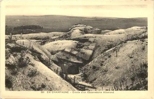 Champagne - Entree d un observatoire Allmand -679930