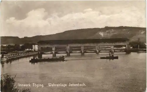 Innwerk Töging - Wehranlage Jettenbach -679922