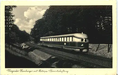Fliegender Hamburger mit Mitropa Bewirtschaftung -680066