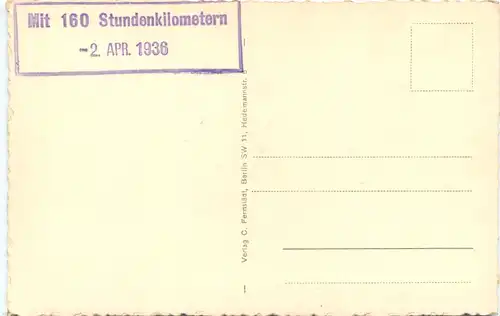 Fliegender Hamburger mit Mitropa Bewirtschaftung -680066