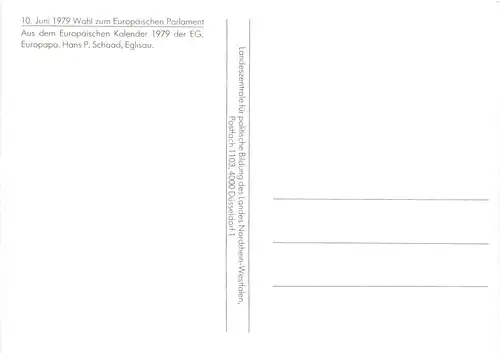 Wahl zum europäischen Parlament 1979 -680214