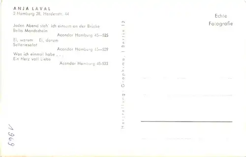 Anja Laval mit Autogramm -680252