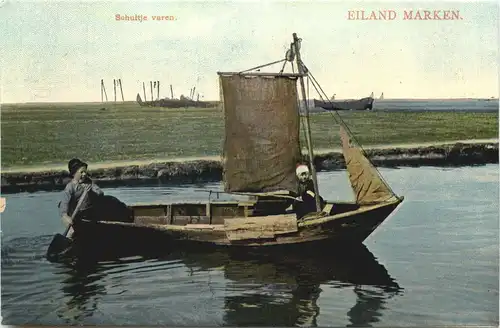 Eiland Marken - Schuitje varen -680352