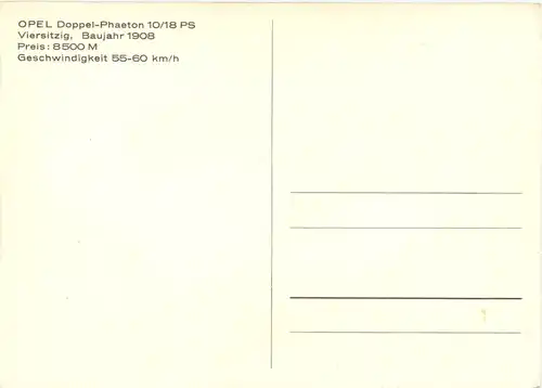 Opel Doppel-Phaeton 1908 -680492