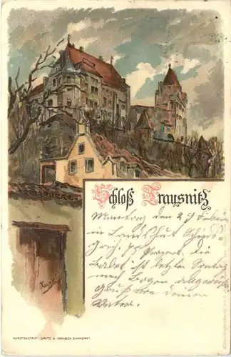 Schloss Trausnitz - Litho -680476