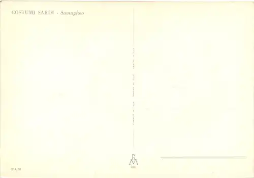 Costumi Sardi - Samugheo -680924