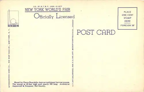 New York World Fair - The Food Building -680706