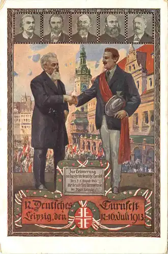 Leipzig - 12. Deutsches Turnfest 1913 -680958