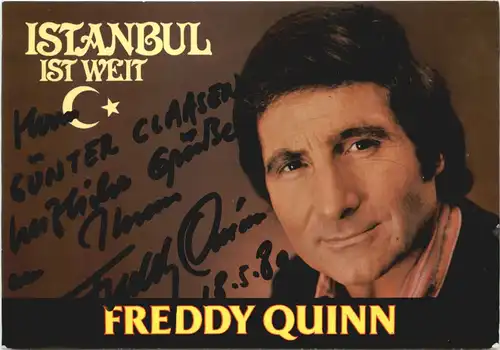 Freddy Quinn mit Autogramm -680952