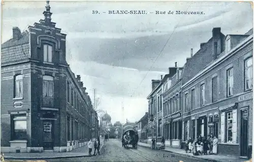 Blanc-Seau - Rue de Mouveaux - Feldpost 2. Landsturm Inf Bat -681130