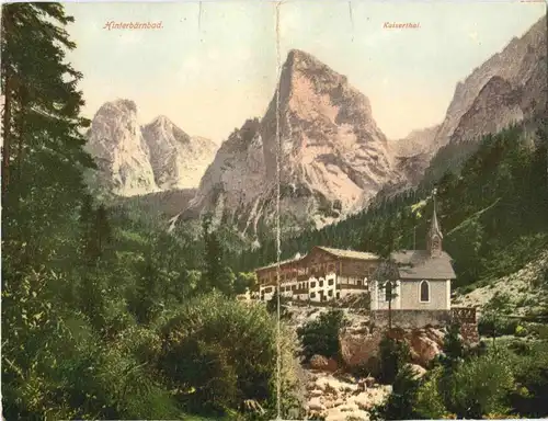 Hinterbärenbad - Klappkarte -681194