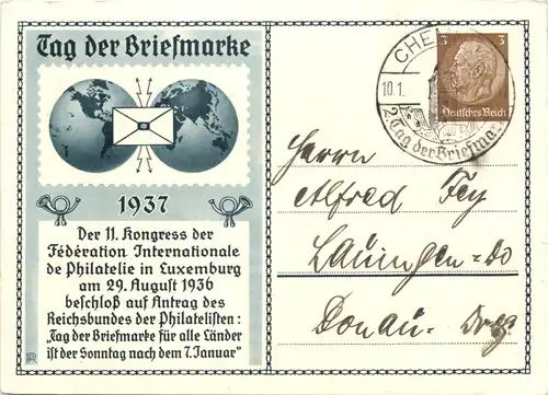 Luxembourg - Tag der Briefmarke 1937 -681298