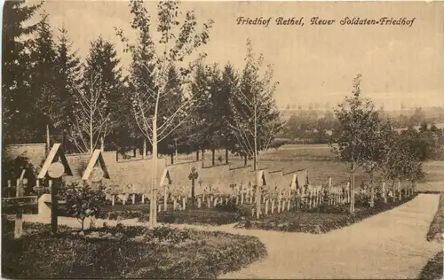 Friedhof Rethel - Neuer Soldaten Friedhof - Feldpost -681252