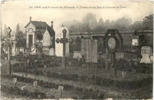 Ham apres la retaite des Allemands - Feldpost -681256