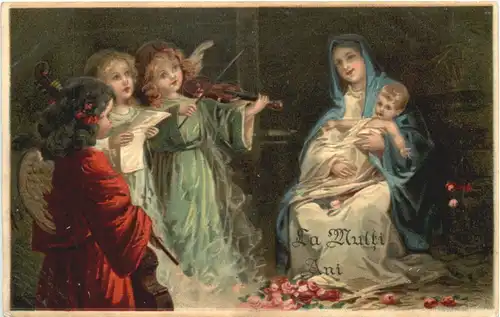 Weihnachten - Prägekarte -681362