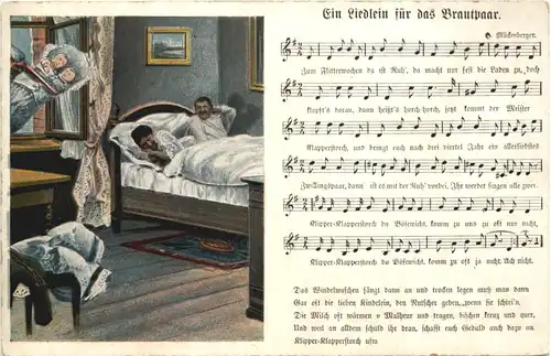 Liederkarte - Ein Liederlein für das Brautpaar -681534