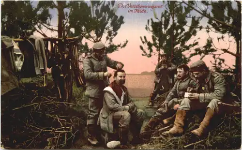 Der Verschönerungsrat im Felde - Feldpost 2. RIR 1 -681476