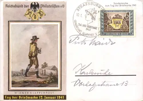 Strassburg - Tag der Briefmarke 1941 -681546