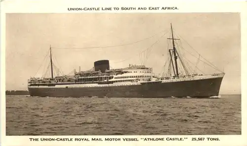 Union-Castle Line - Mail Motor Vessel Athlone Castle -681638
