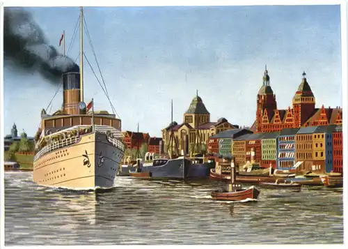 Stettin - Rügendampfer Hertha -681562