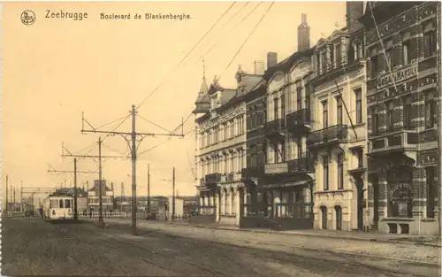 Zeebrugge - Boulebard de Blankenberghe -681612