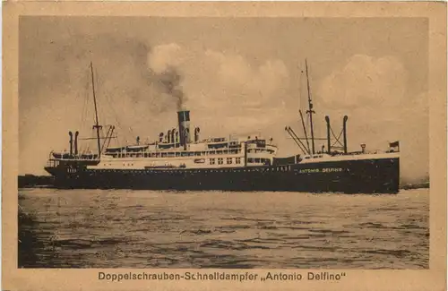 Doppelschrauben Schnelldampfer Antonio Delfino -681738