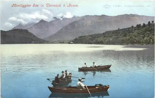 Montiggler See in Überetsch bei Bozen -681706