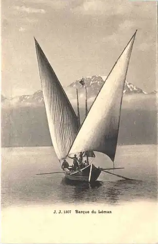 Barque du Leman - Segelboot -681716