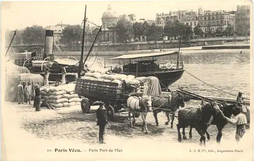 Paris Vecu - Paris Port de Mer -681864